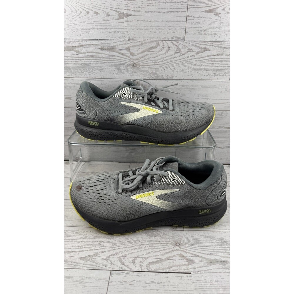 Brooks Ghost 16 1104181D040 Gray 7.5D Mens Sneakers Athletic Running Shoes #966